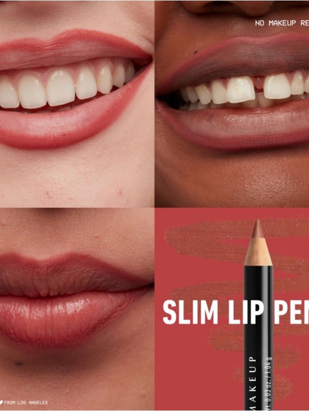 NYX Slim Lip Pencil — Warm Neutral Pink Brown Ever Shade